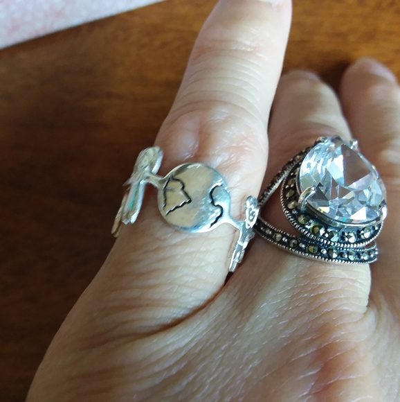 Sterling silver ring - Picture 5 of 9